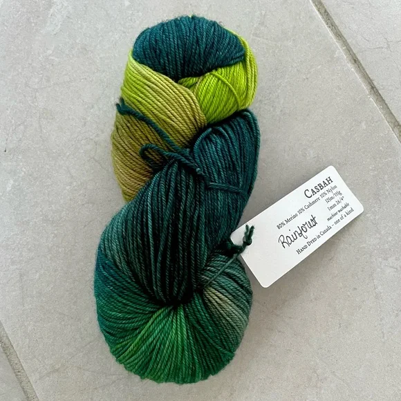 Hand Maiden Casbah Hand Dyed Merino Wool and Cashmere Blend Sock Yarn - Picture 1 of 5